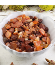 Carnelian Stone Natural Gemstone Crystal Chips By the Ounce - 5