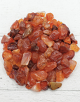 Carnelian Stone Natural Gemstone Crystal Chips By the Ounce - 6
