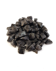 Larvikite Natural Crystal Chips By the Ounce - White Background
