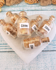Citrine Natural Crystal Chips Bottle - One Bottle - Citrine Crystal Chips