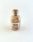 Citrine Natural Crystal Chips Bottle - One Bottle - Natural Crystals for Spiritual Protection
