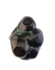 Unique Jumbo Malachite Semi-Polished Freeform - Clasp - Above