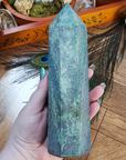 Unique Jumbo Natural Ruby Kyanite Crystal Tower Gemstone Obelisk - Cordelia - Indoor Light 2