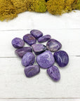 Charoite SMALL Tumbled Stone - One Stone