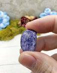 Charoite SMALL Tumbled Stone - One Stone