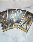 Deviant Moon Tarot Deck | Set of Tarot Cards | Divination Tool - Face Cards of the Suit of Wands