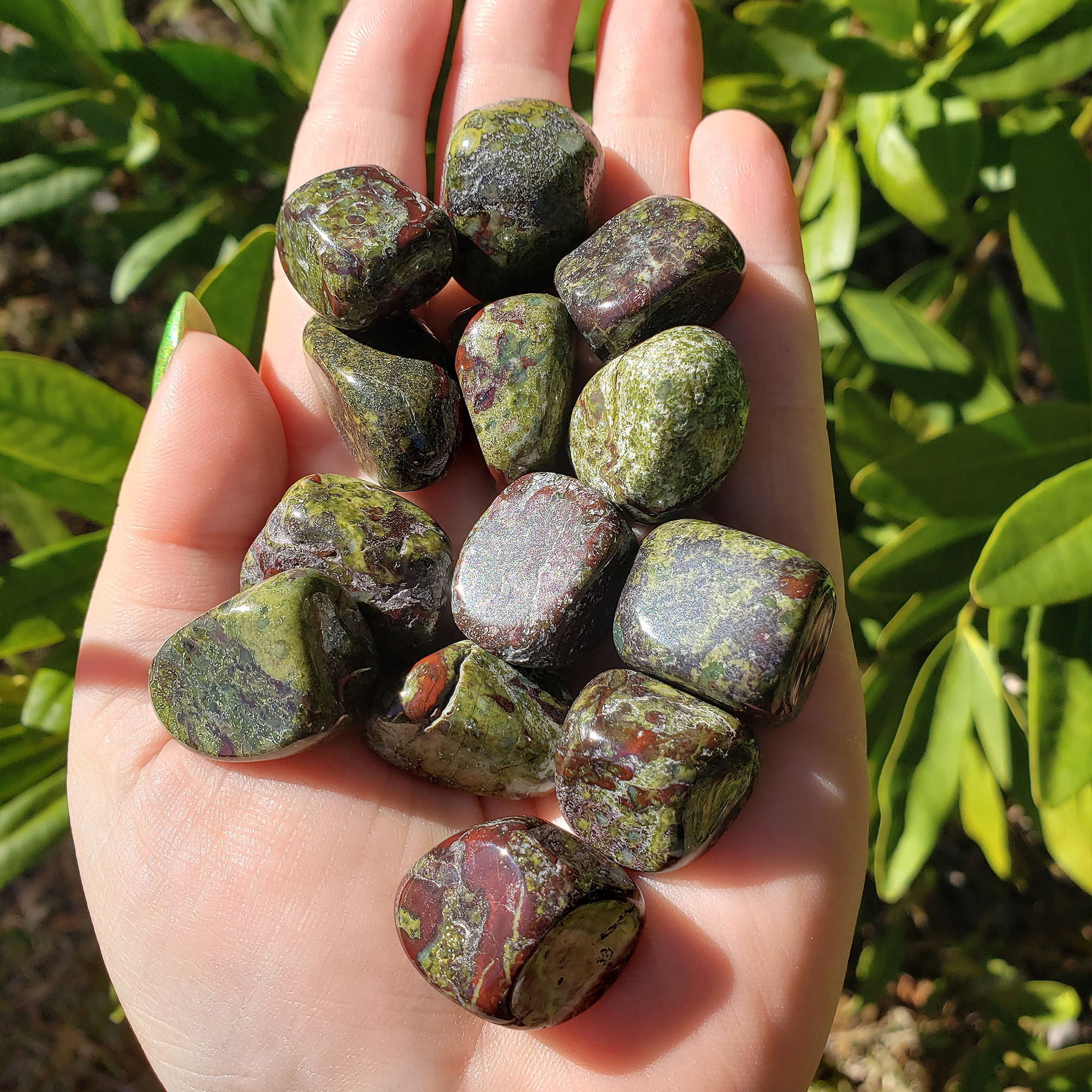 Dragon Stone Dragon's Blood Jasper Natural Crystal Tumbled Stone | One Stone - 2