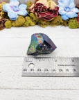 Unique Titanium Rainbow Aura Quartz Crystal Point - Elijah