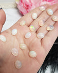 Ethiopian Opal Crystal Natural Stone Cabochon Mini Gemstone | Multiple Sizes