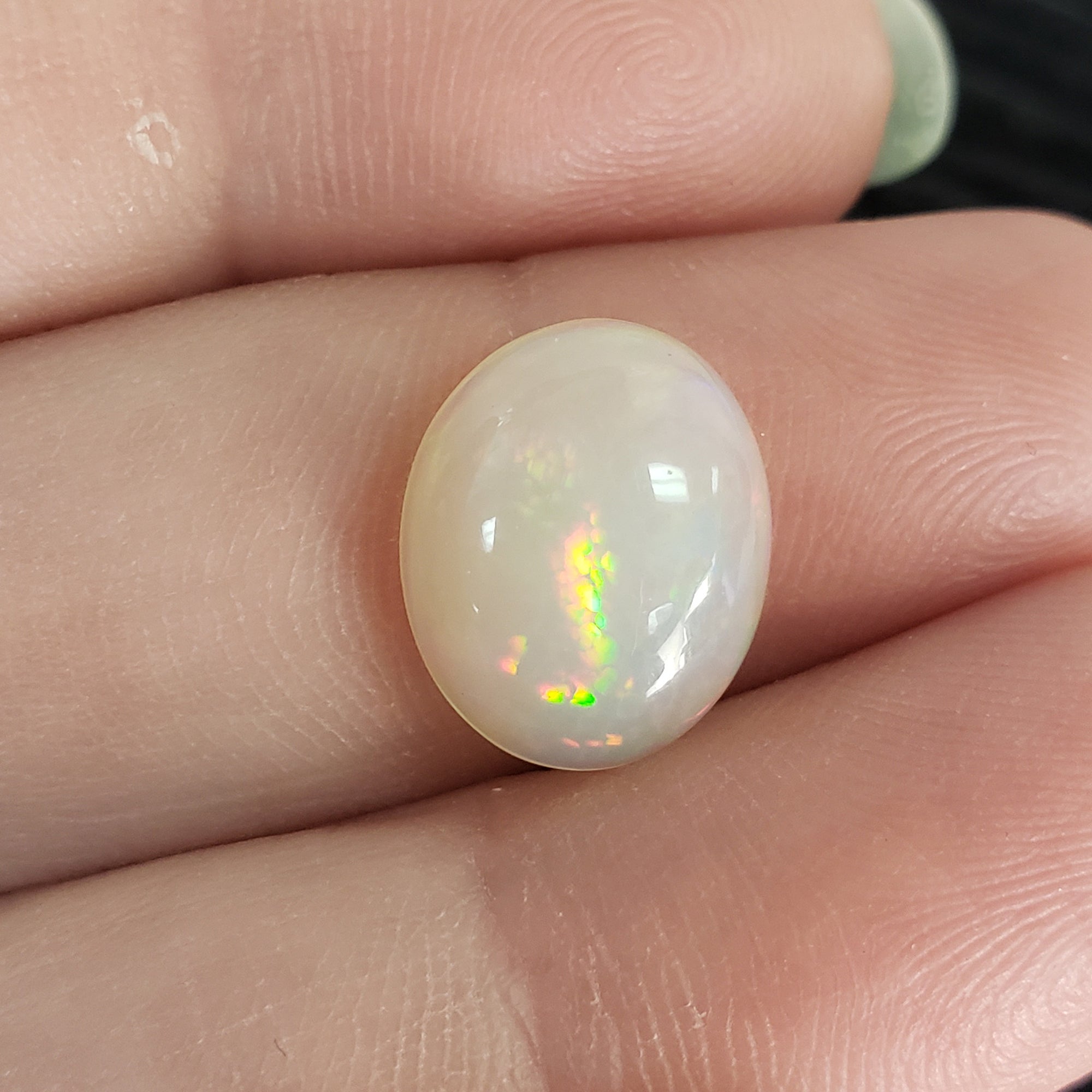 Ethiopian Opal Crystal Natural Stone Cabochon Mini Gemstone | Multiple Sizes