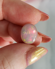Ethiopian Opal Crystal Natural Stone Cabochon Mini Gemstone | Multiple Sizes