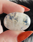 Unique 30 Carat Flashy Rainbow Moonstone Crystal Cabochon Natural High Quality Gemstone | Fable - 2