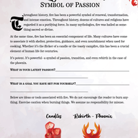 Downloadable Fire Symbolism Worksheet