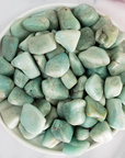 Amazonite Crystal Natural Gemstone Freeform Tumbled Stone | One Stone | Multiple Sizes - 2