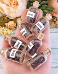 Garnet Natural Crystal Chips Bottle - One Bottle