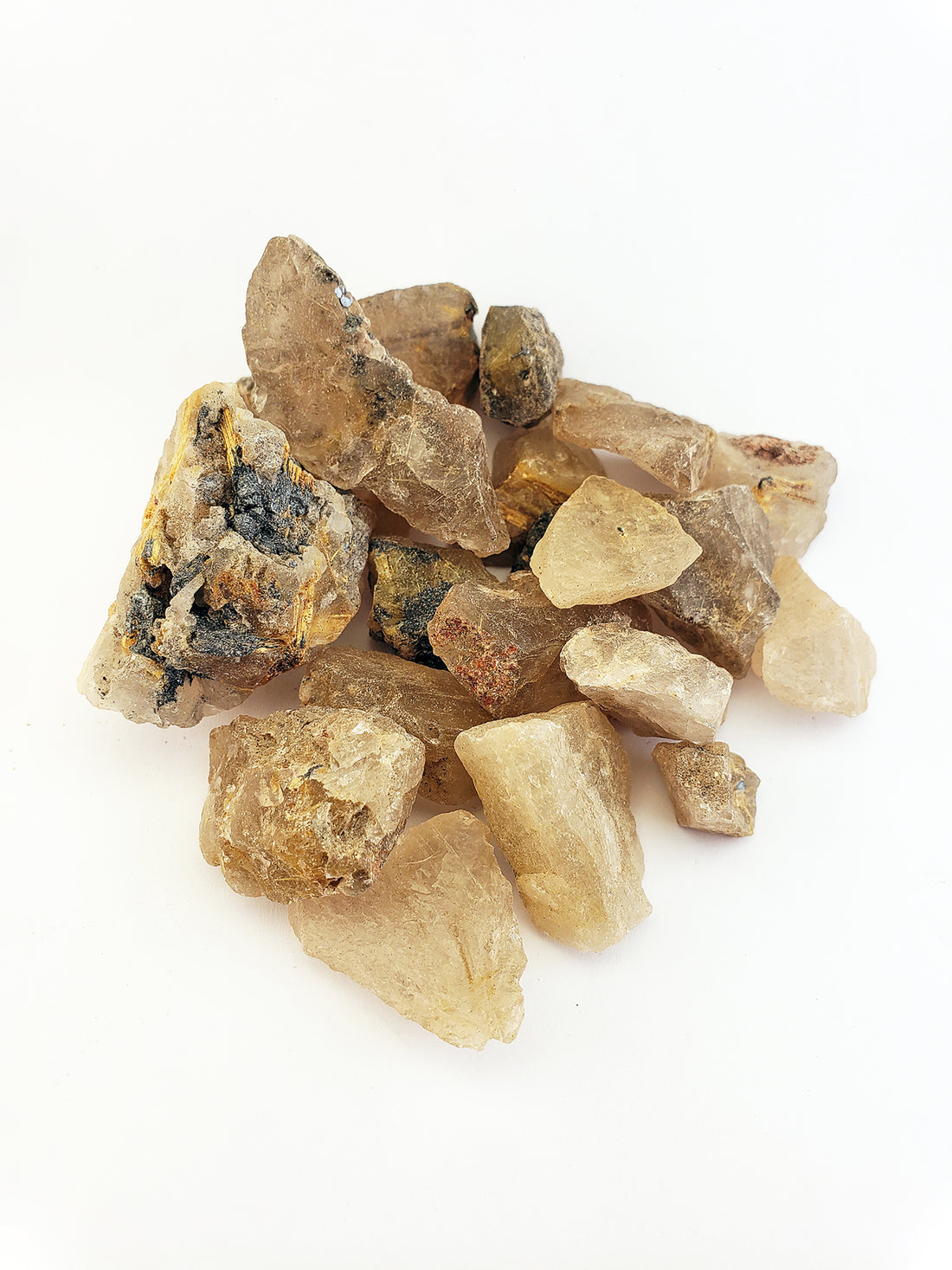 raw gold stones