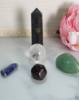 Graduation Gift Box - Crystals For Successful New Beginnings - Gems with Tower