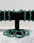 Green Aventurine Crystal Natural Gemstone Chip Bead Bracelet - 4