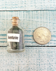 Green Aventurine Crystal Natural Gemstone Chips in Glass Bottle
