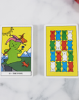 Gummy Bead Tarot Cards | Cute Tarot Deck | Divination Tool - Front and Back