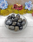 Gold Sheen Rainbow Obsidian Crystal Tumbled Stone | SMALL