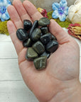 Gold Sheen Rainbow Obsidian Crystal Tumbled Stone | SMALL