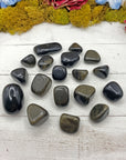 Gold Sheen Rainbow Obsidian Crystal Tumbled Stone | SMALL
