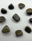 Gold Sheen Rainbow Obsidian Crystal Tumbled Stone | SMALL