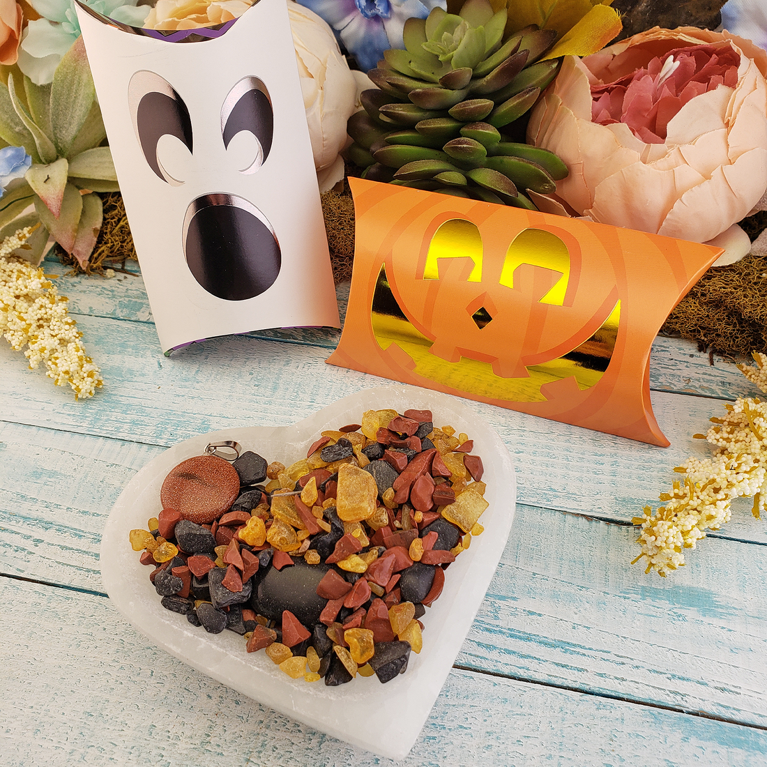 LIMITED Halloween Treat Crystal Confetti Mix - Lucky Scoop Gift Box - Cute Holiday Gifts