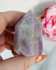 Unique Kunzite Spodumene Crystal Tower Natural Gemstone Point | Heather