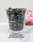 Hematite Stone Tumbled Pebble Crystal Chips By the Ounce - 3
