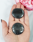Hematite Crystal Worry Stone Natural Gemstone - 1