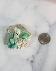 Unique Smithsonite Calcite Crystal Cluster Natural Mineral Formation on Matrix | Inlet - 4
