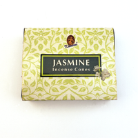 Jasmine Scent Kamini Incense Cones - Set of 10 Cones - Alternative Package