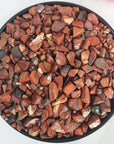 Jasper Crystal Confetti Natural Gemstone Chips Mix By the Ounce | Red Jasper, Snakeskin Jasper, Poppy Jasper, Flower Jasper, Jasper Hematite, & Brecciated Jasper - 3