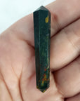 Unique Mini Bloodstone Natural Gemstone Double Terminated Crystal Wand | Jolly - 2
