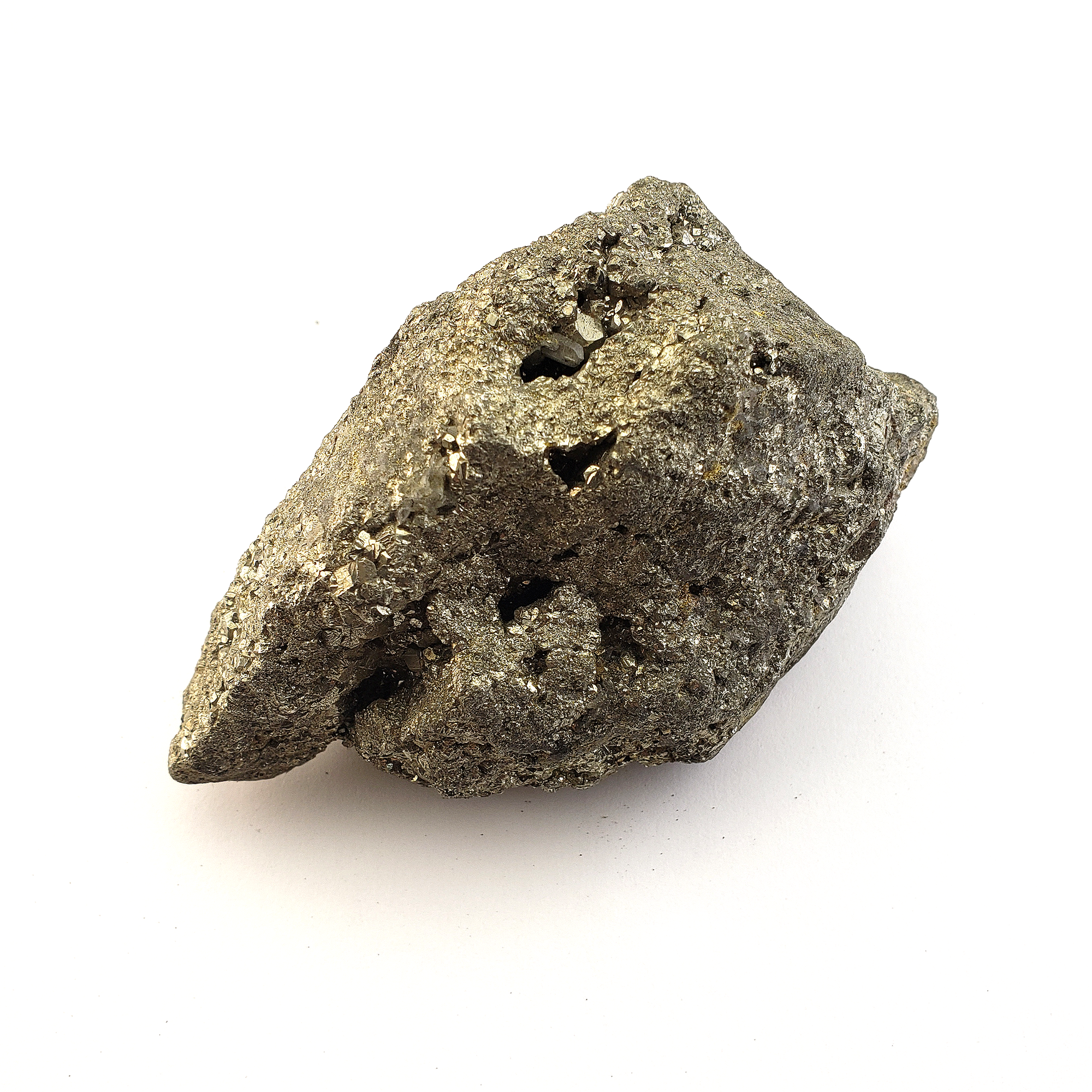 Raw Pyrite Natural Rough Gemstone Chunk - JUMBO One Stone 4