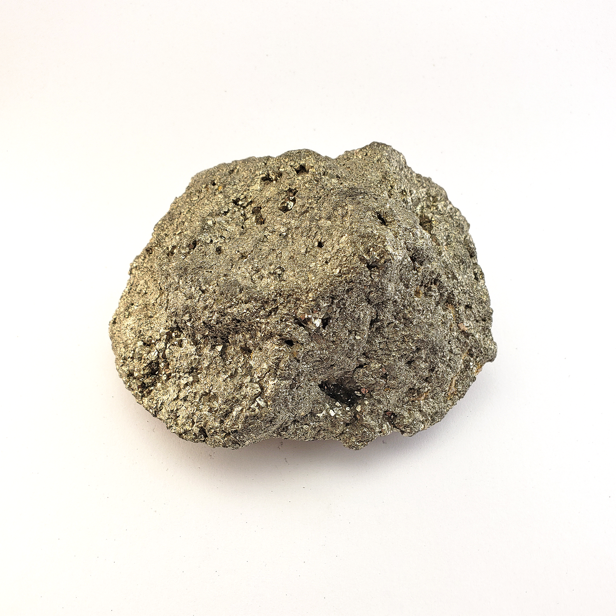 Raw Pyrite Natural Rough Gemstone Chunk - JUMBO One Stone - 8