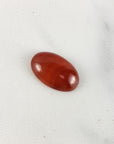 Unique 7 Carat Carnelian Crystal Cabochon Natural Oval Gemstone Carving | Kali - 2