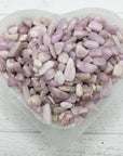 Kunzite Spodumene Crystal Natural Gemstone Chips By the Ounce - 6