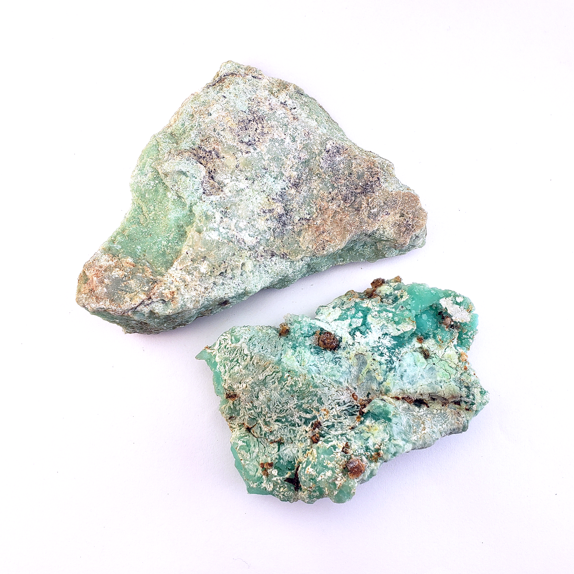 Chrysoprase Natural Raw Crystal Rough Gemstone - High Quality Large