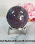 Metal Display Stand for Gemstone Spheres, Crystal Geodes, & Stone Eggs | Large - 4