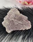 Unique Lepidolite Mica Mineral Cleavage Natural Rough Gemstone Slice | Lethe - 1