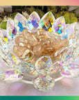 Light Golden Aura Quartz Crystal Gemstone Freeform Tumbled Stone - Stone for Wealth