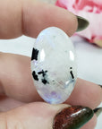 Unique 30 Carat Flashy Rainbow Moonstone Cabochon Natural High Quality Crystal | Litany - 2