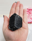 Unique Jumbo Raw Black Tourmaline Crystal Natural Rough Gemstone | Luck - 1