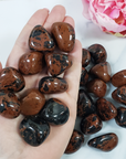 Mahogany Obsidian Crystal Natural Gemstone Tumbled Stone | One Stone - 2