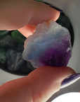 Raw Fluorite Crystal Natural Rough Gemstone Chunk | MEDIUM - Bright Light 5