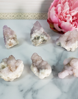 Spirit Cactus Quartz Lavender Amethyst Crystal Natural Druzy Cluster | MEDIUM