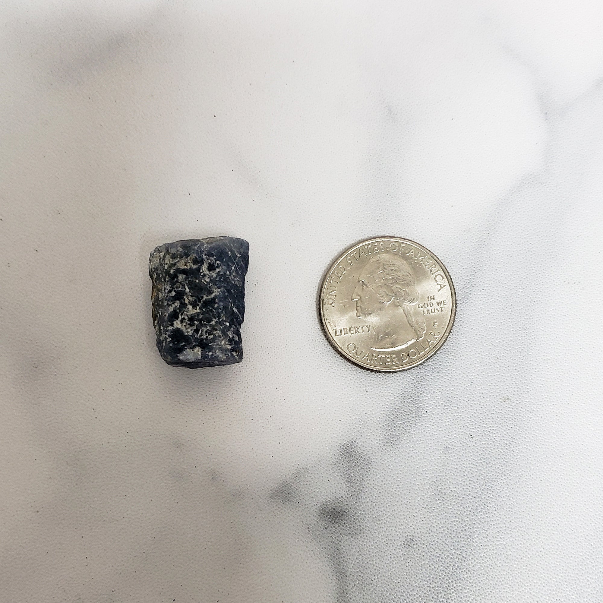 Unique Raw Sapphire Rough Corundum Gemstone Natural Crystal | High Quality | Mercury - 4